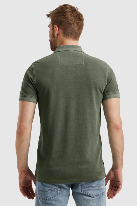 PME legend short sleeve polo pique garment dy